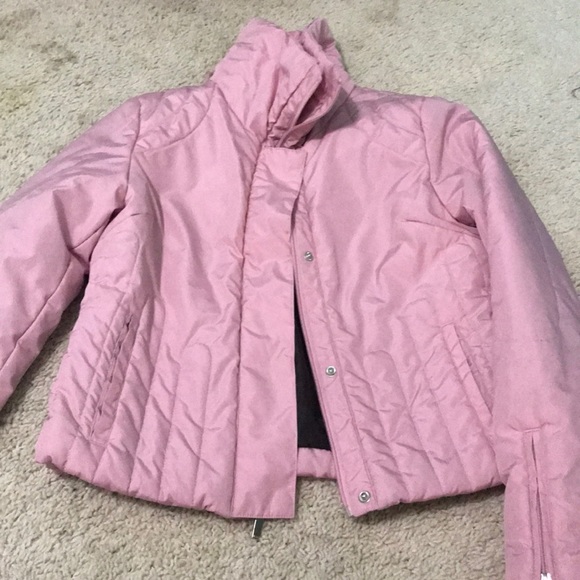 Cropped pink coat - Picture 1 of 1